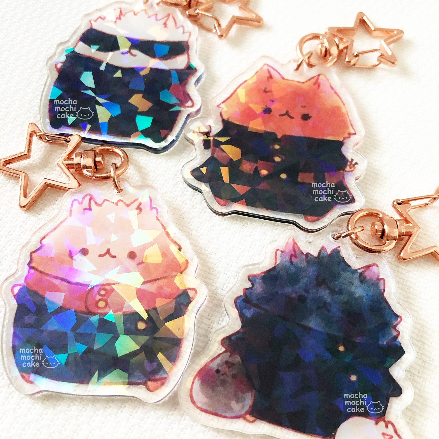 JJK Kitties Acrylic Keychain | Jujutsu Kaisen