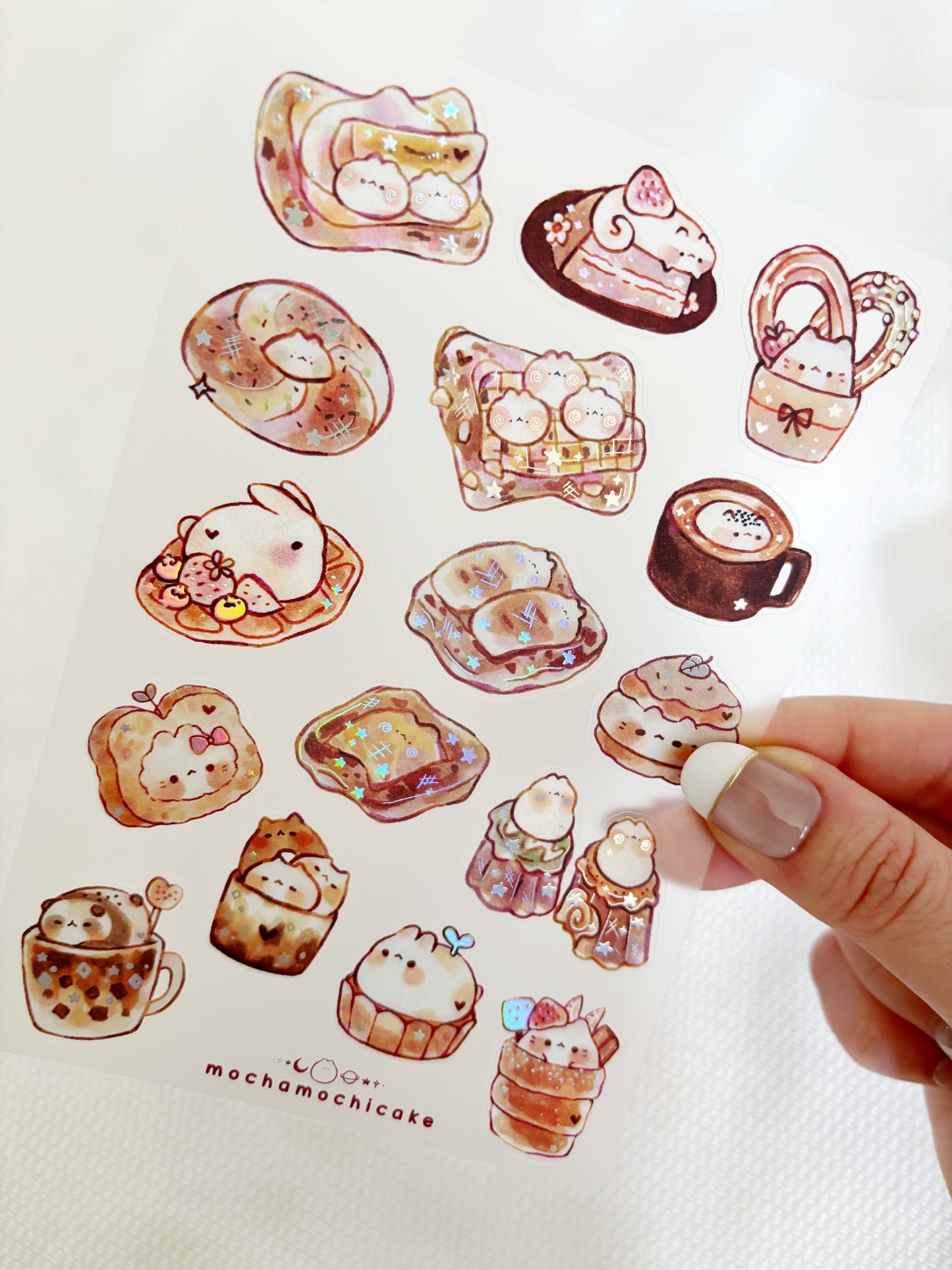 Bakery Clear Matte Sticker Sheet