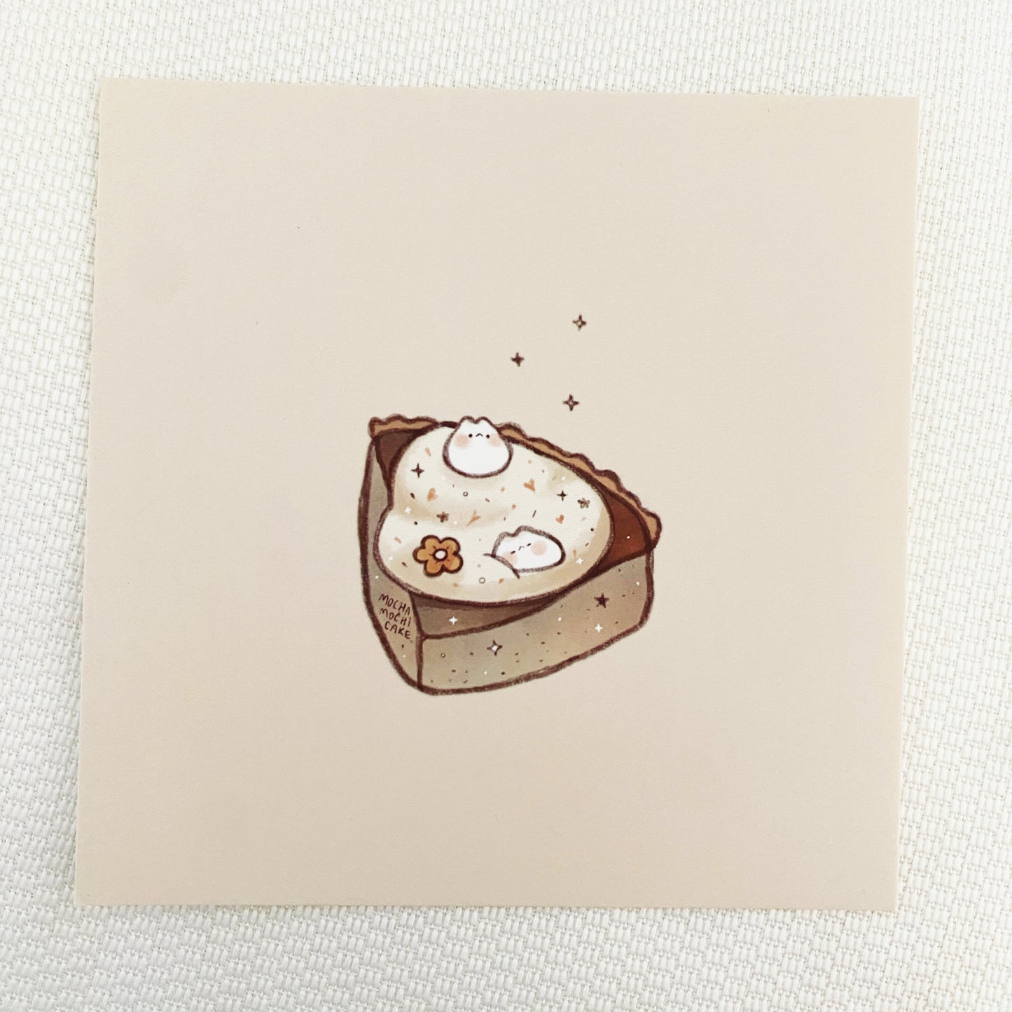 Little Cat Desserts Art Prints