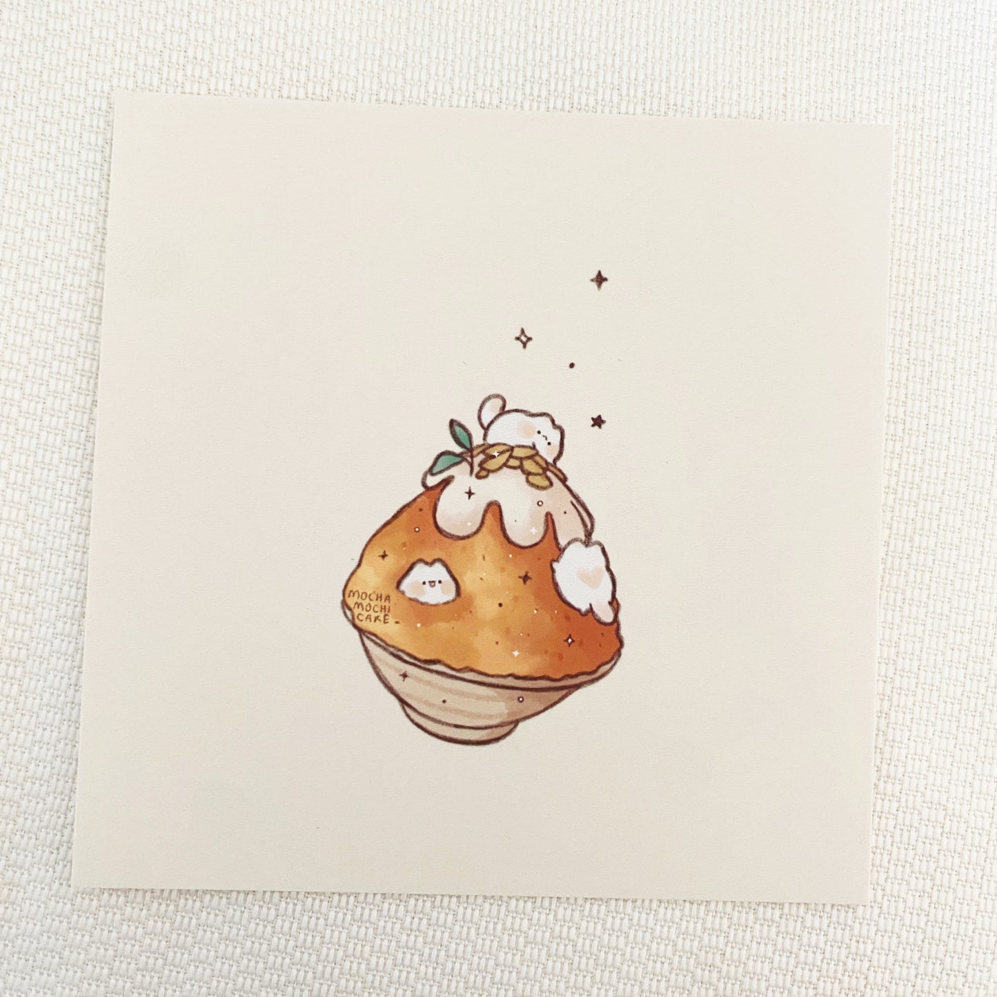 Little Cat Desserts Art Prints