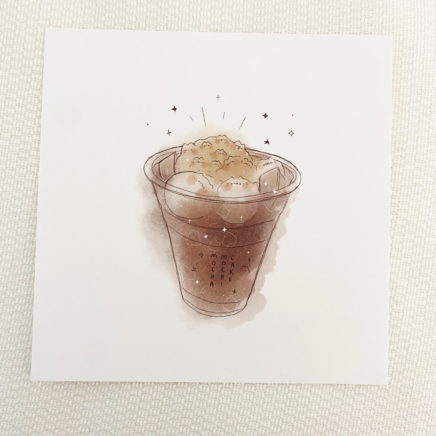 Cat Mountain Desserts Art Prints