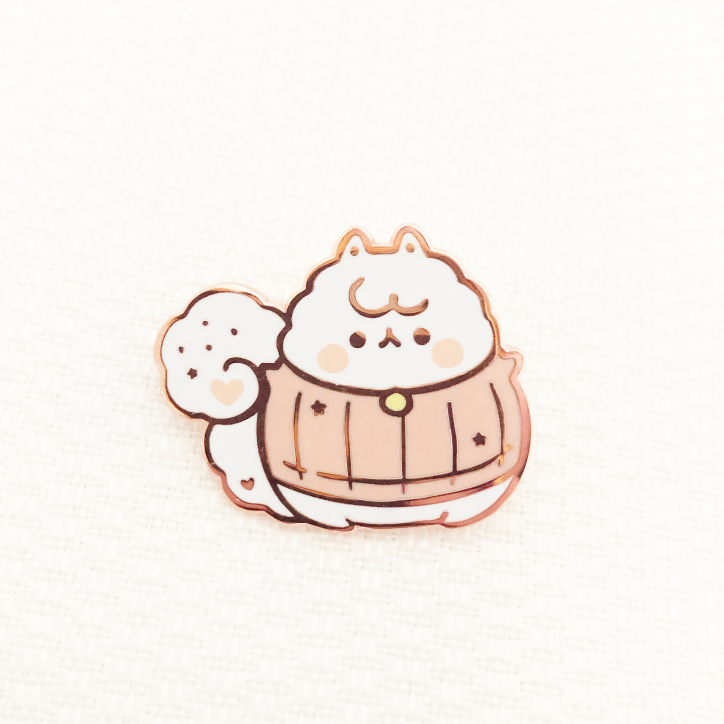Cozy Chonky Sweater Cat Hard Enamel Pin