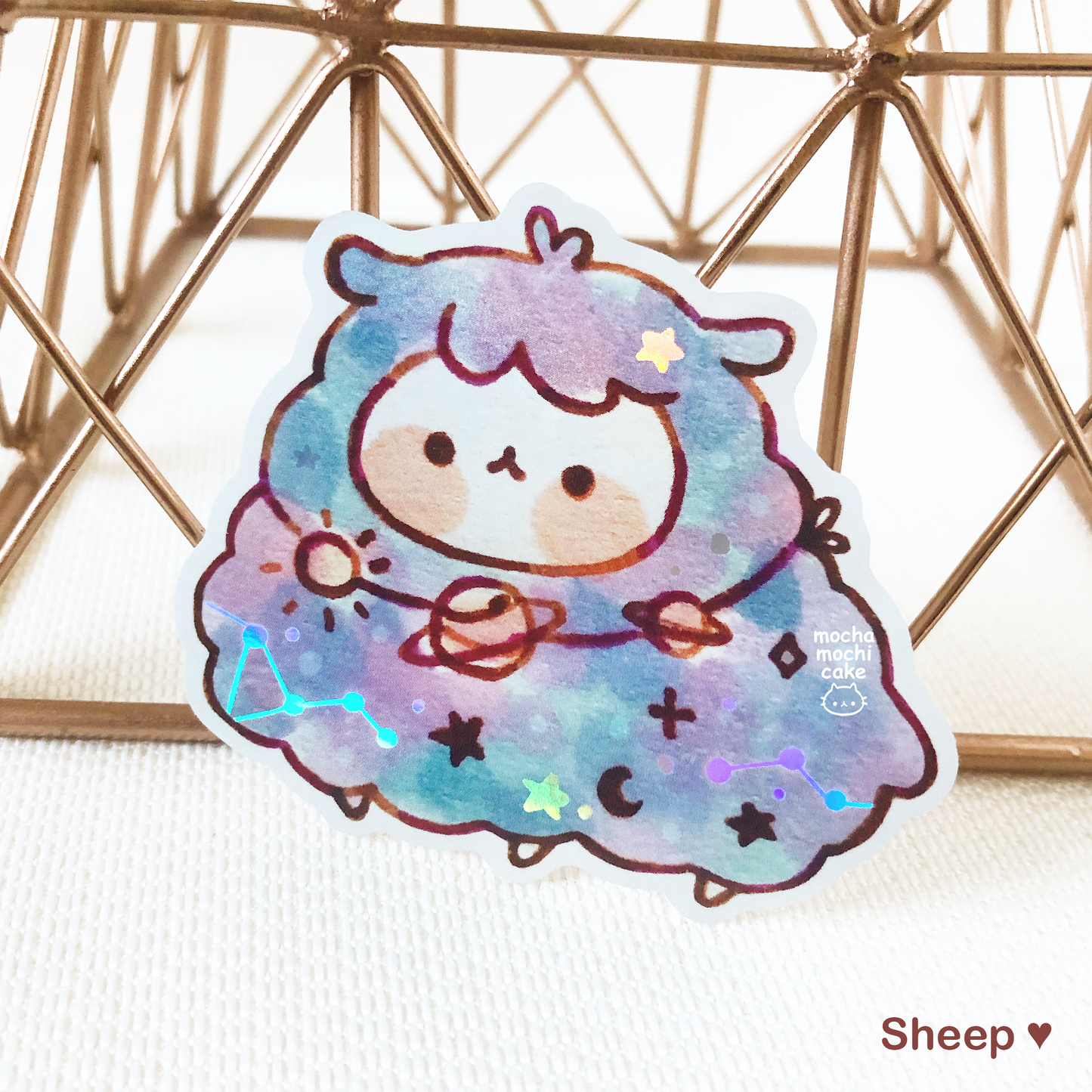 Dreamy Sheep Vinyl Sticker
