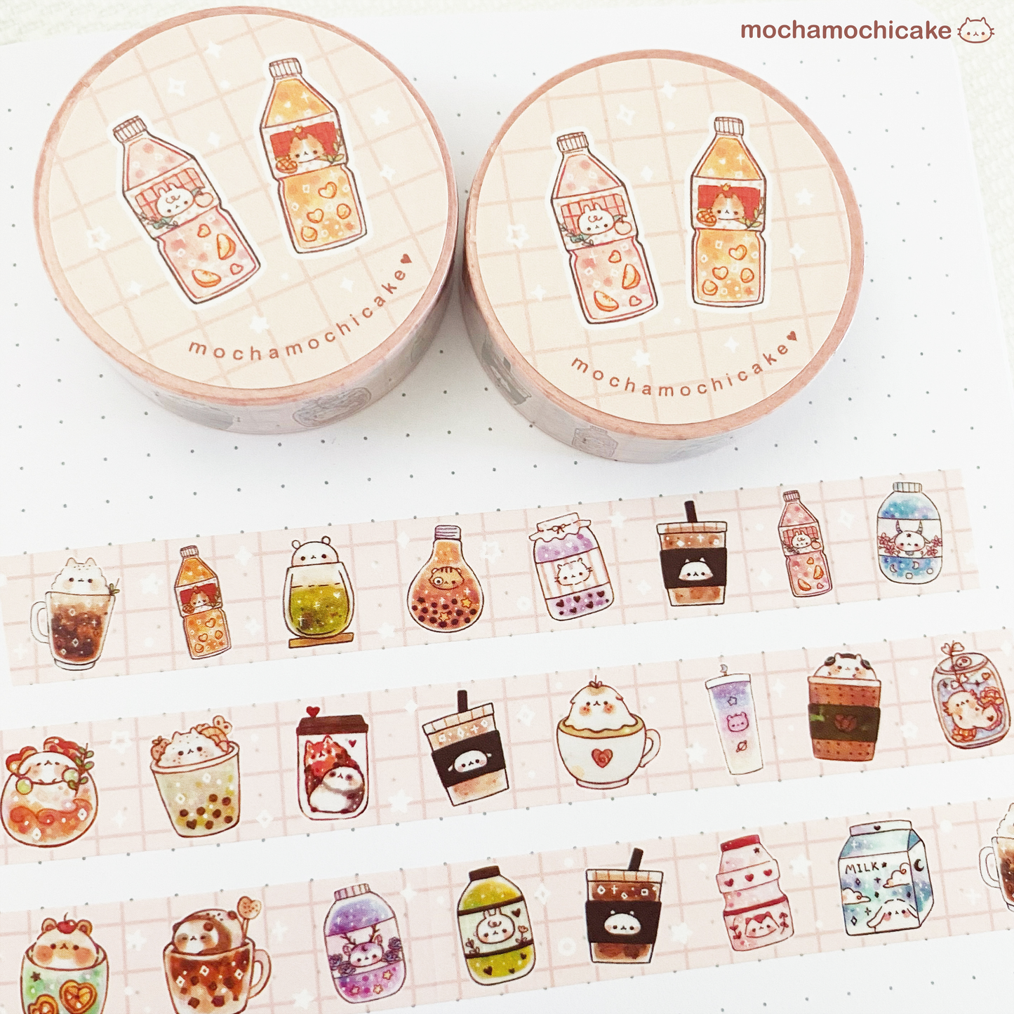 Little Drinks Washi Tape