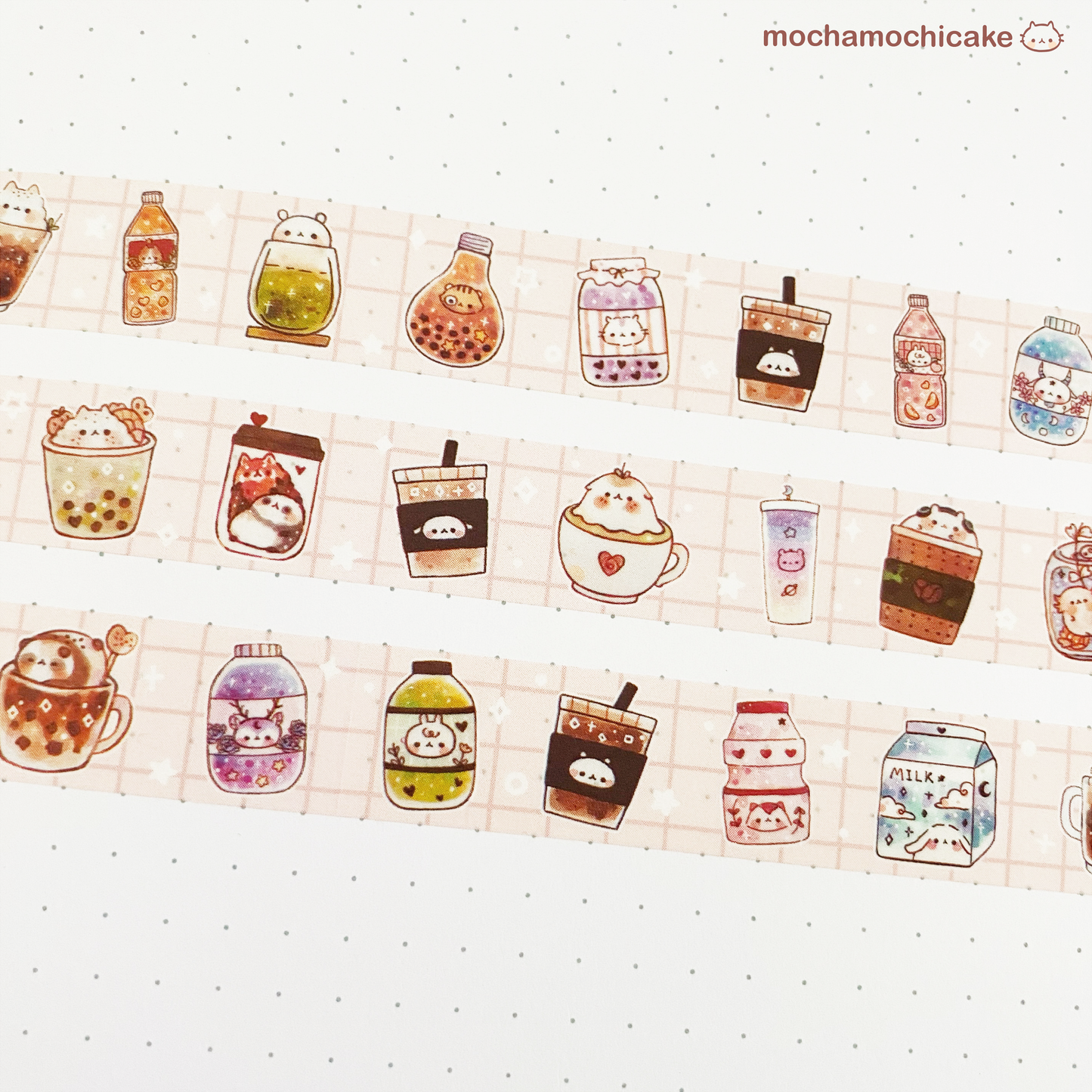 Little Drinks Washi Tape