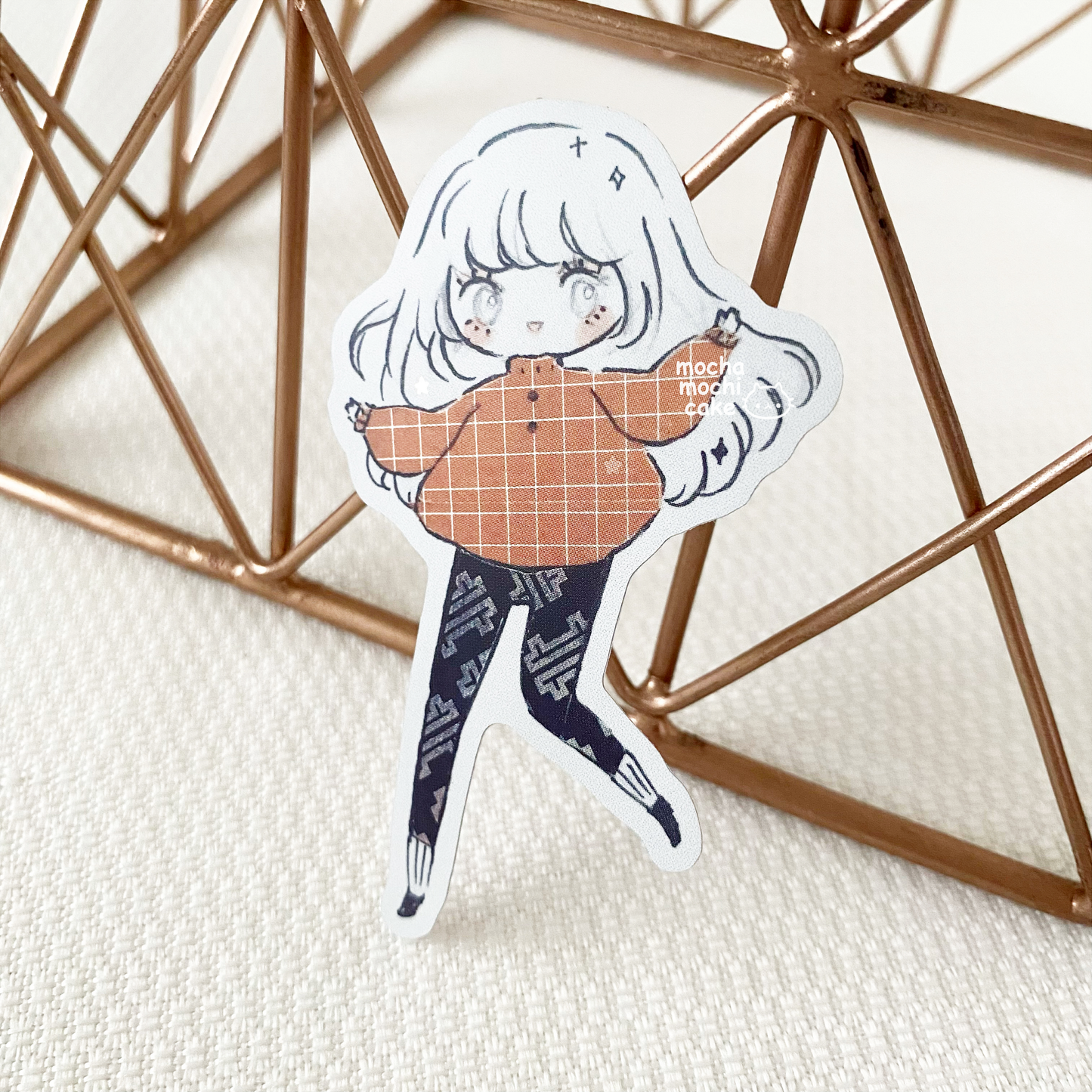 Kawaii Girls Stickers Vinyl Stickers