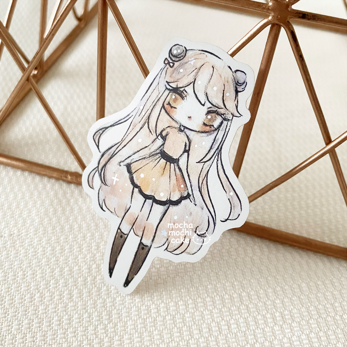 Kawaii Girls Stickers Vinyl Stickers