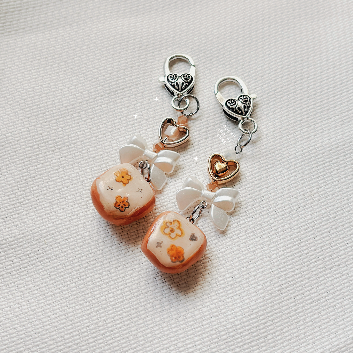 Miffy Bread Polymer Clay Keychain