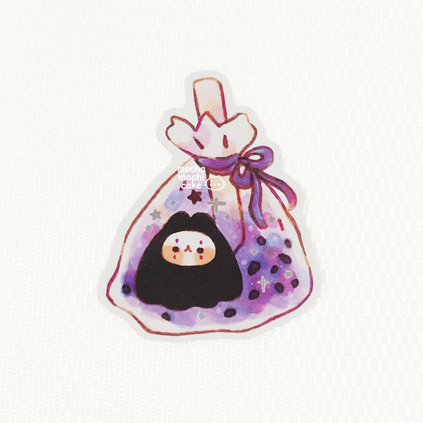 No Face Boba Bag Vinyl Sticker | Studio Ghibli Spirited Away
