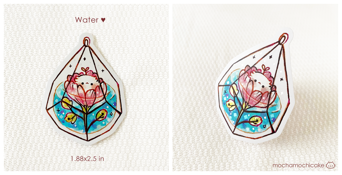 Terrarium Vinyl Stickers
