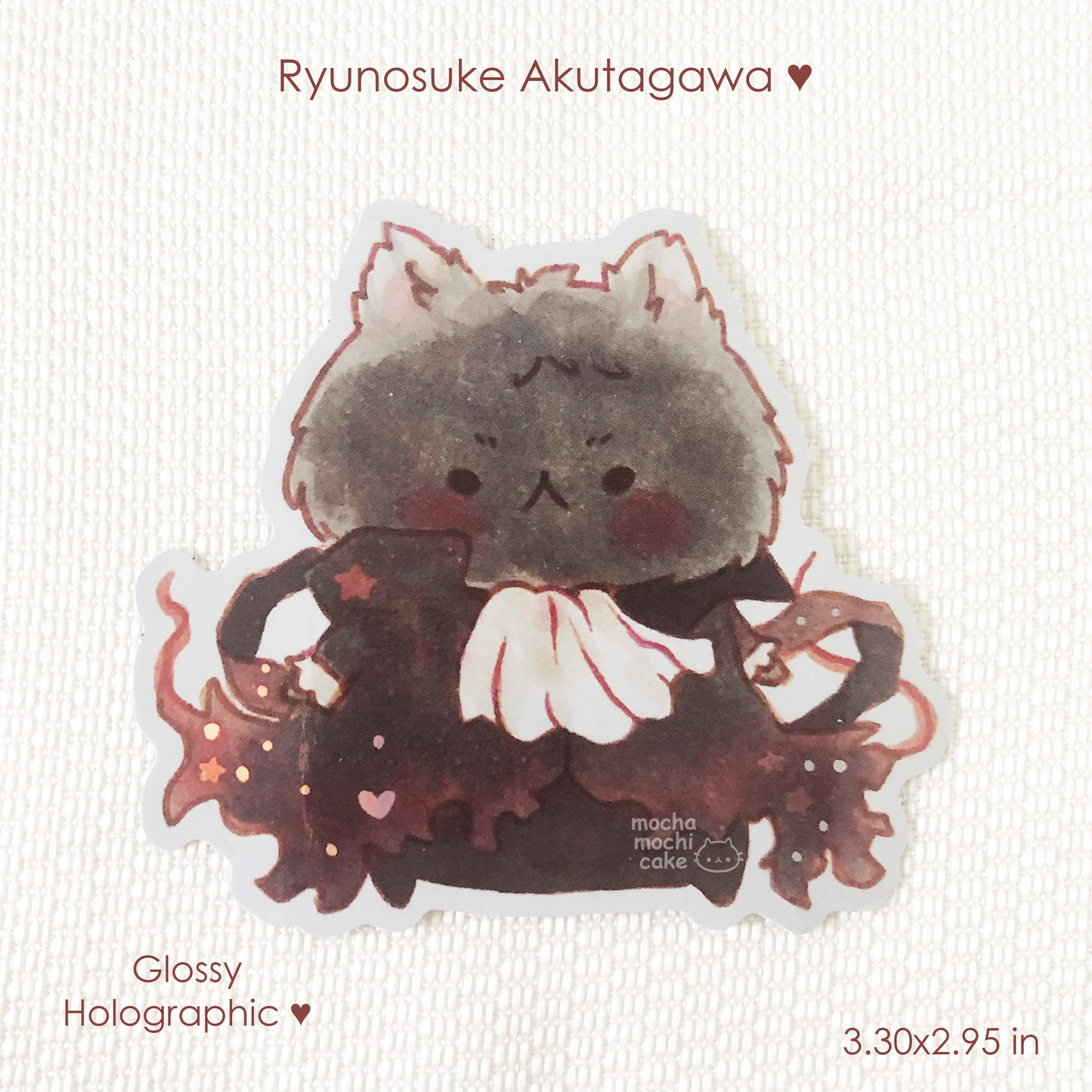 Kitty Bungo Stray Dogs Vinyl Stickers