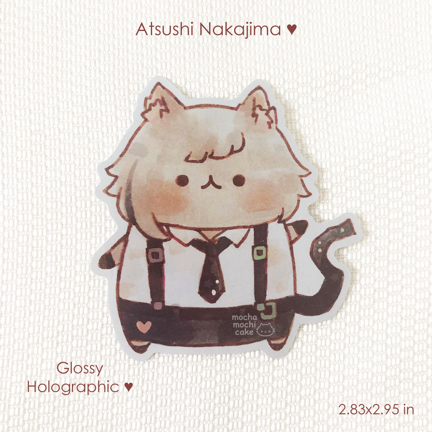 Kitty Bungo Stray Dogs Vinyl Stickers