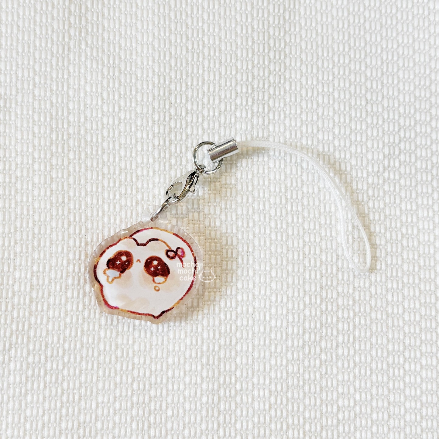 Sad Kitty Crying Meme Phone Charm