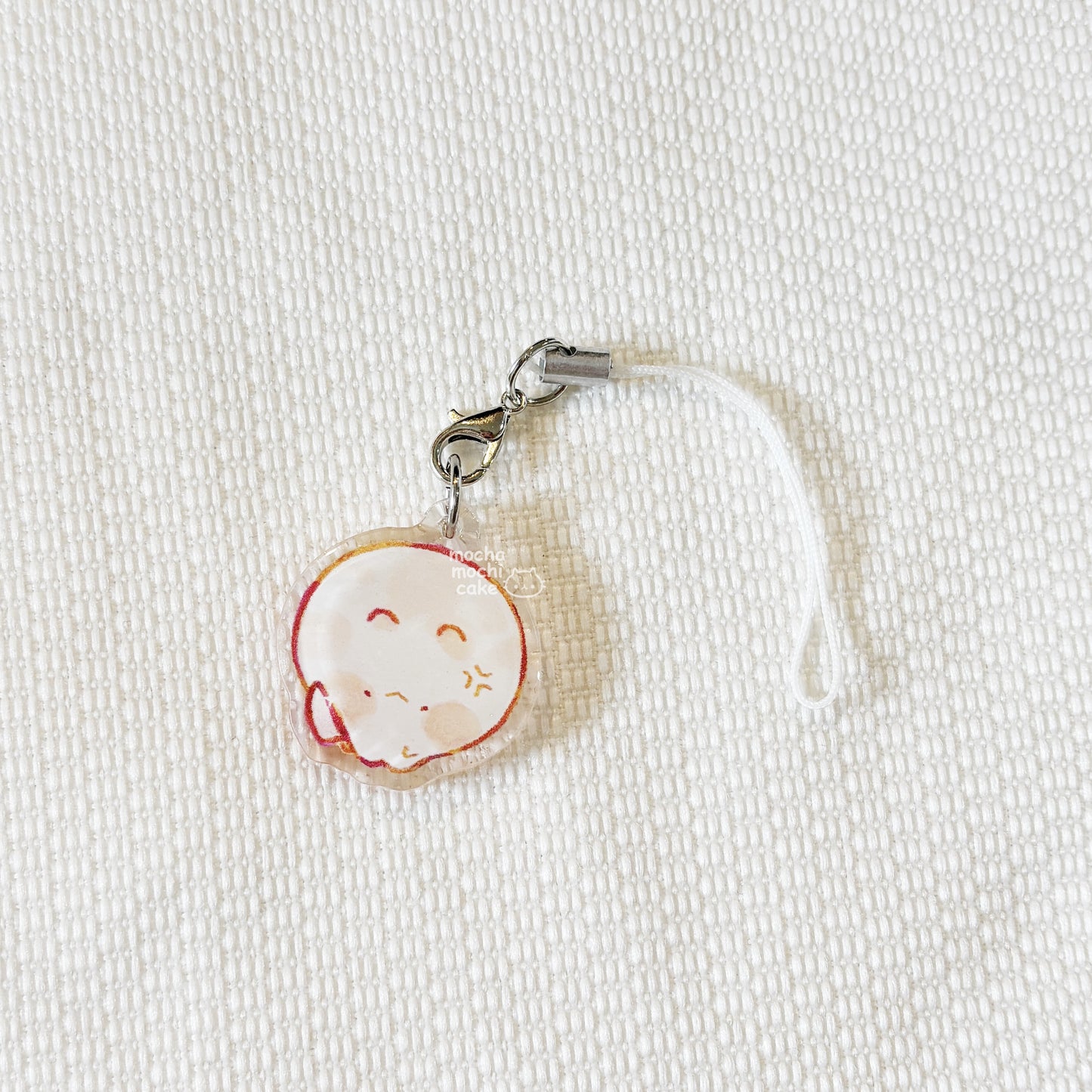 Big Head Knife Kitty Phone Charm