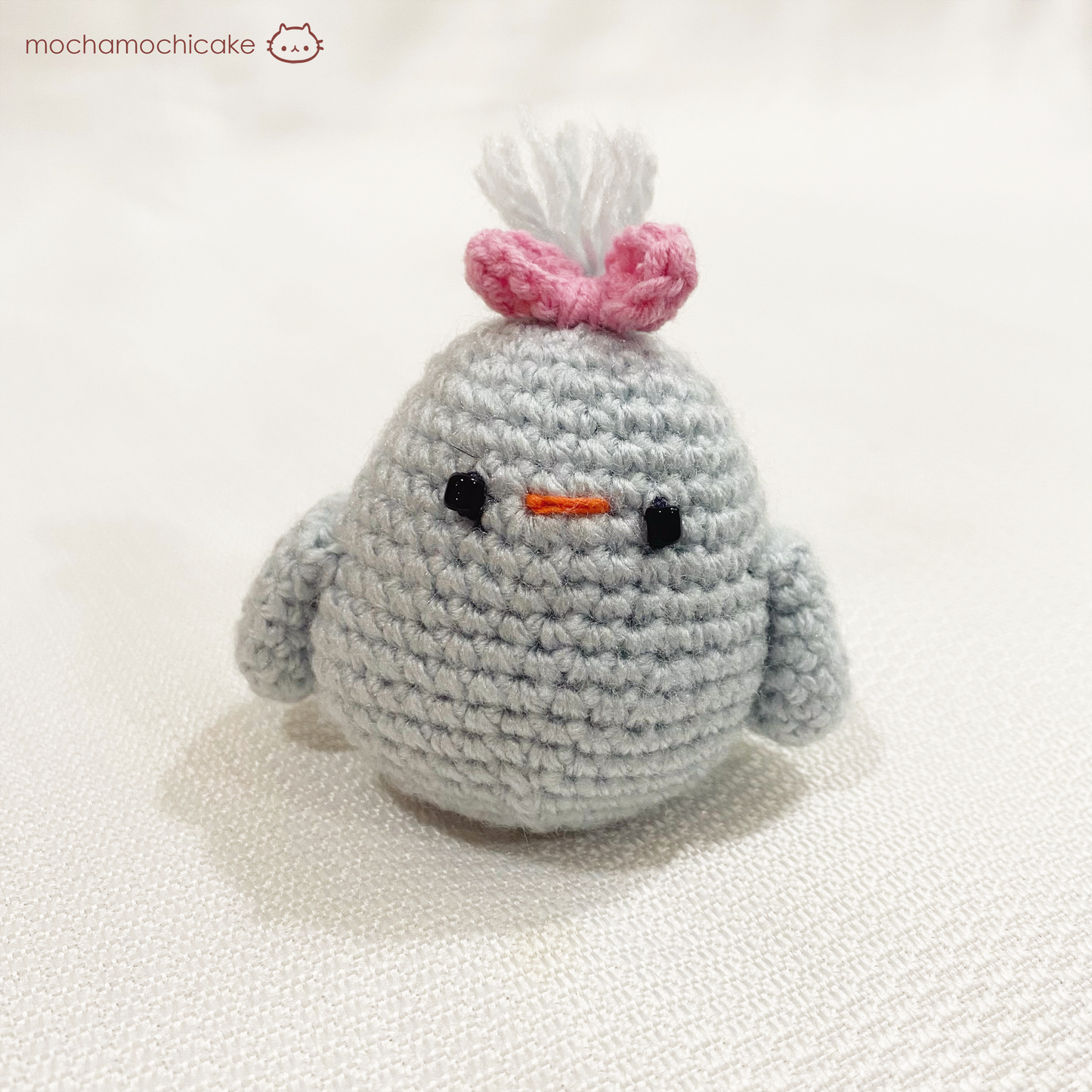 Little Bow Bird Amigurumi