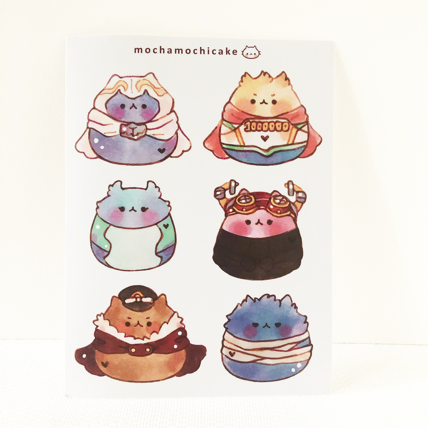 BNHA Classmate Kitties Sticker Sheet | My Hero Academia
