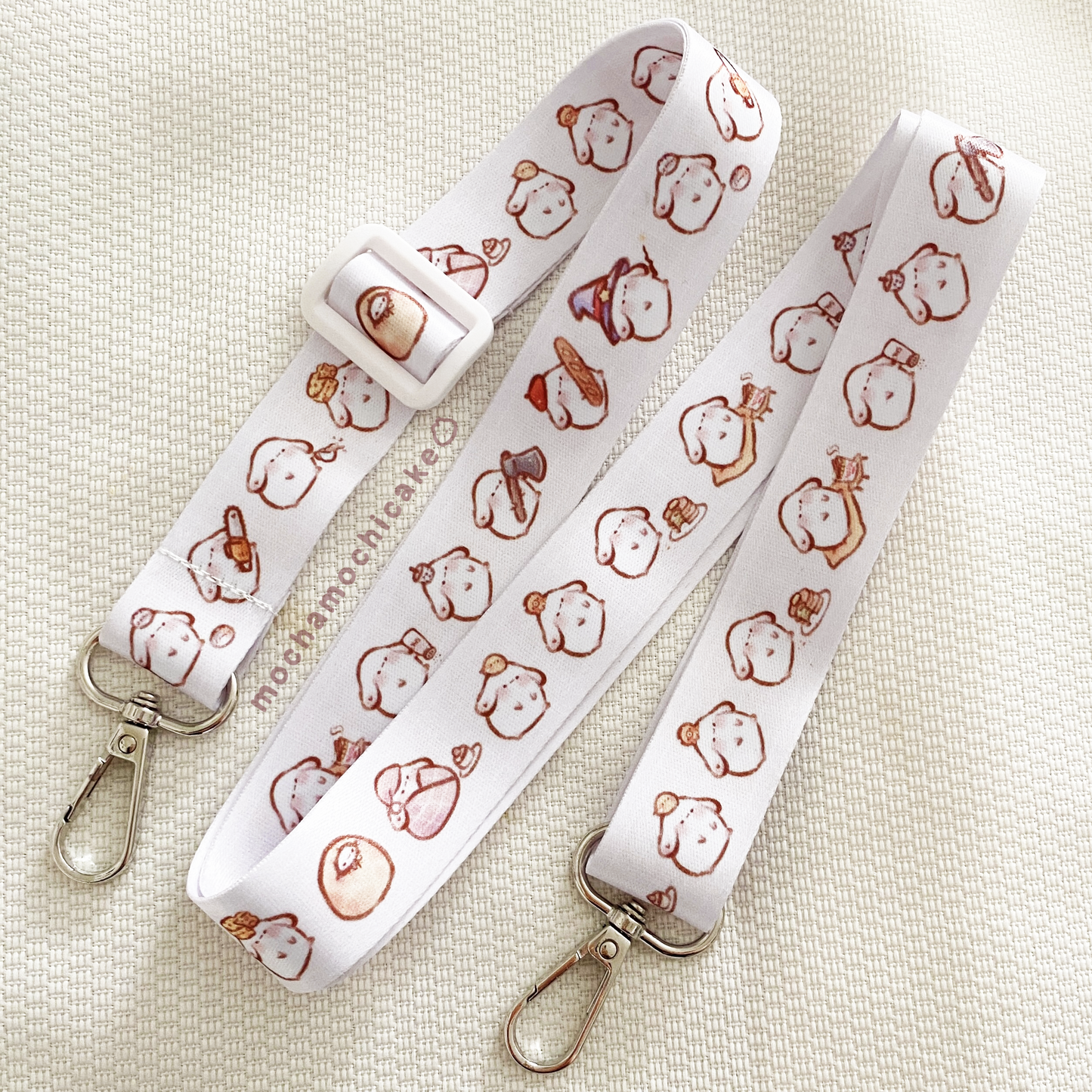 Chonky Bunnies Long Adjustable Lanyard