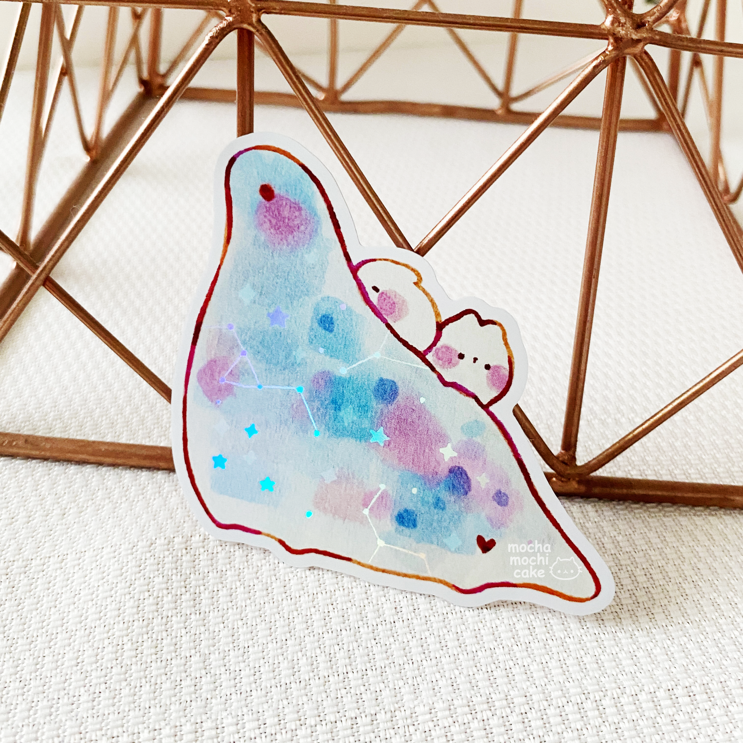 Dreamy Dino Bunnies Vinyl Sticker