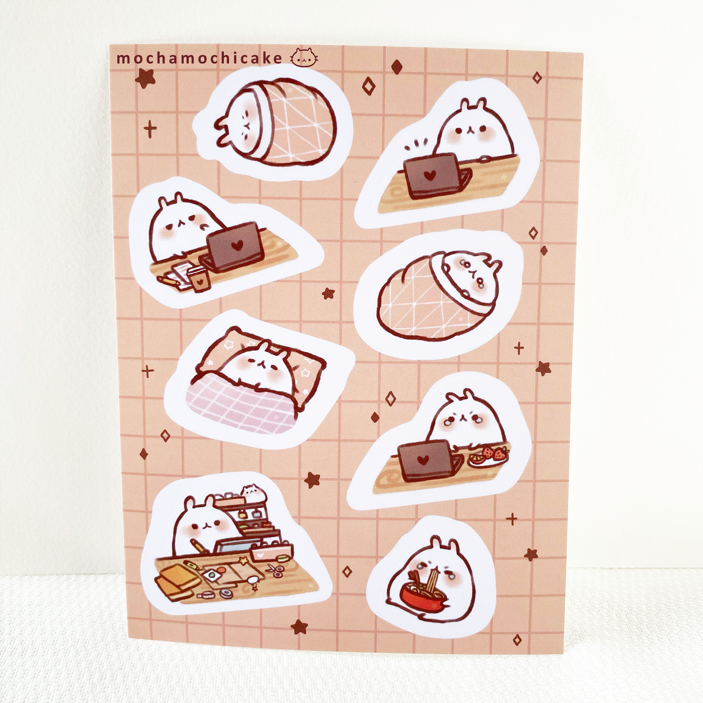 Relatable Bunny Life Sticker Sheet