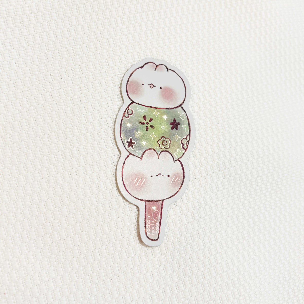 Grape Bunny Tanghulu Vinyl Sticker