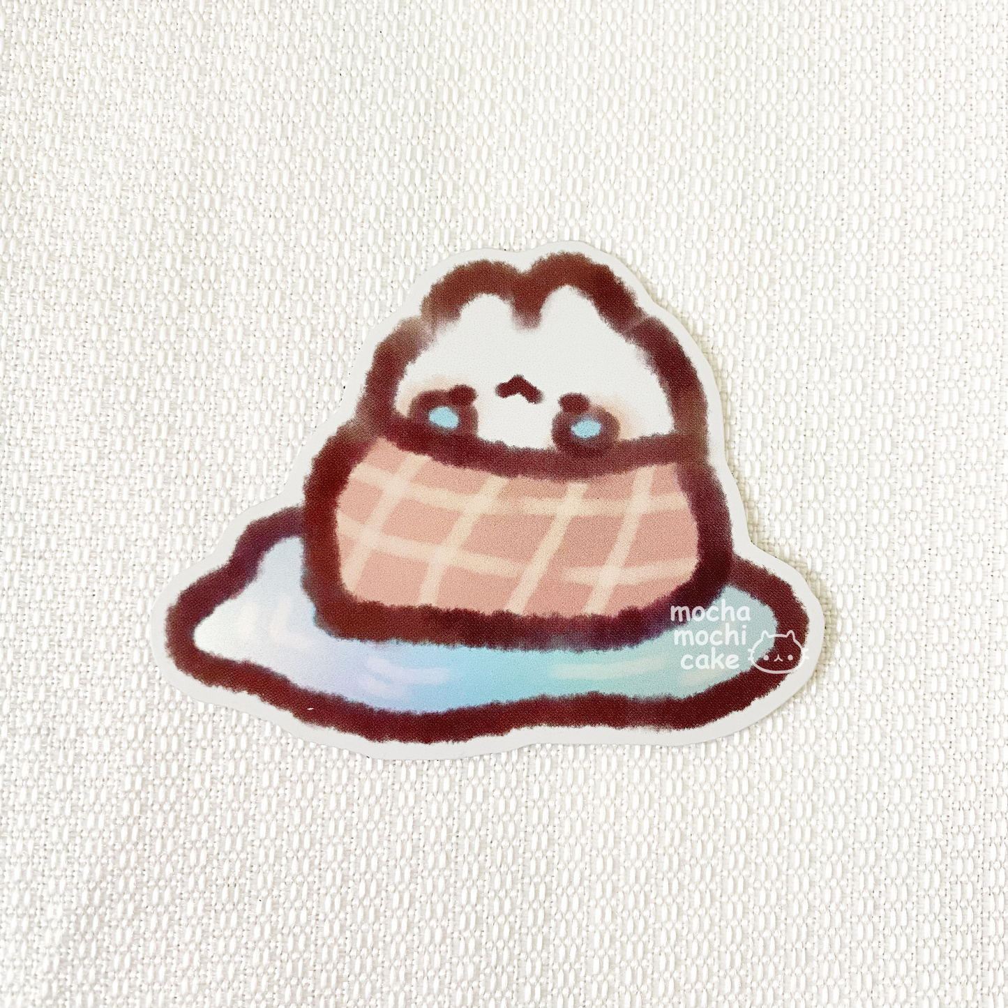 Crying Bunny Vinyl Sticker