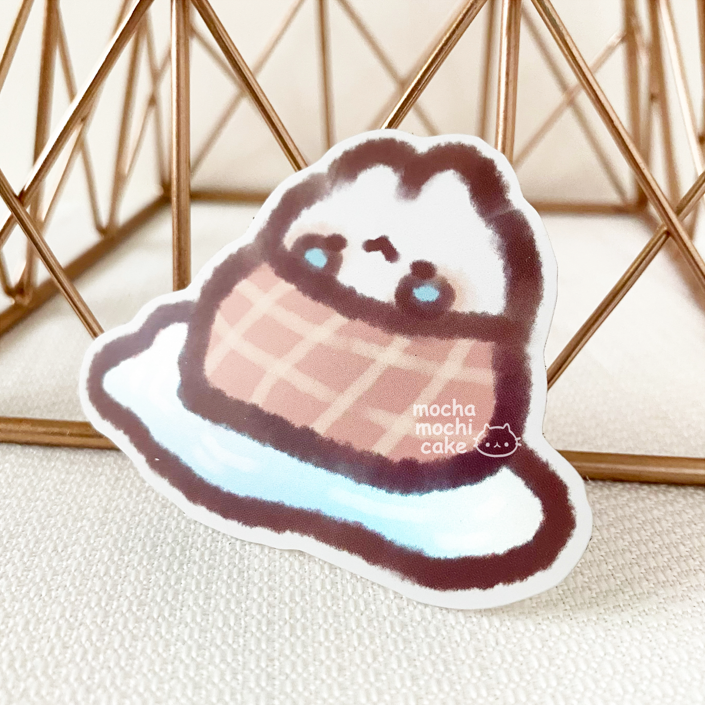 Crying Bunny Vinyl Sticker