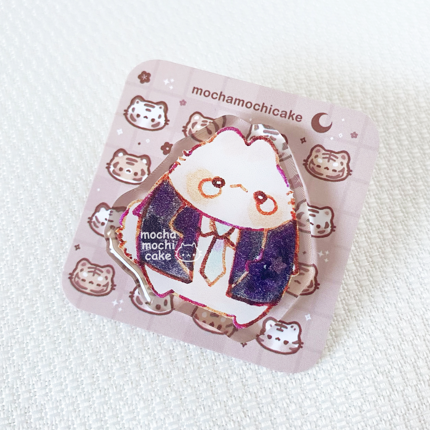 Relatable Corporate Net Working Bunny Acrylic Pin