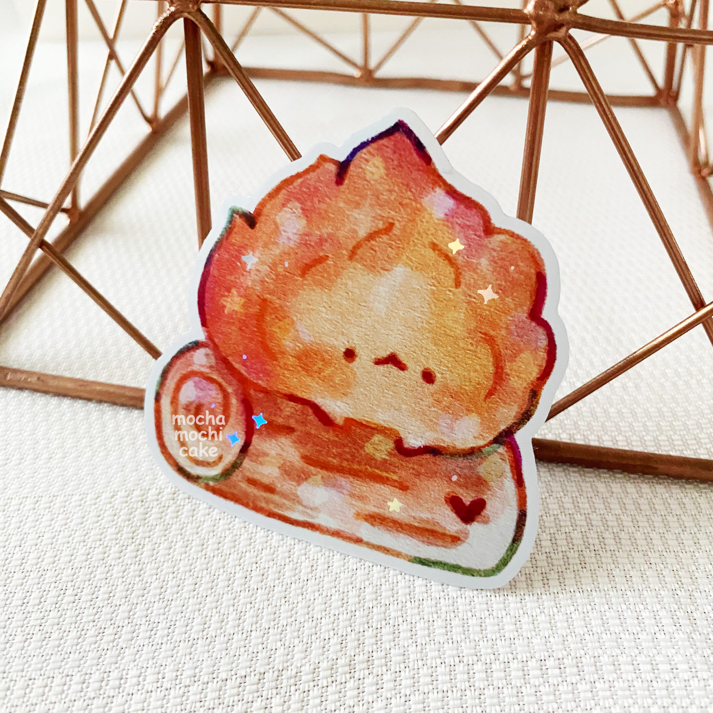 Calcifer Vinyl Stickers | Studio Ghibli Howl's Moving Castle