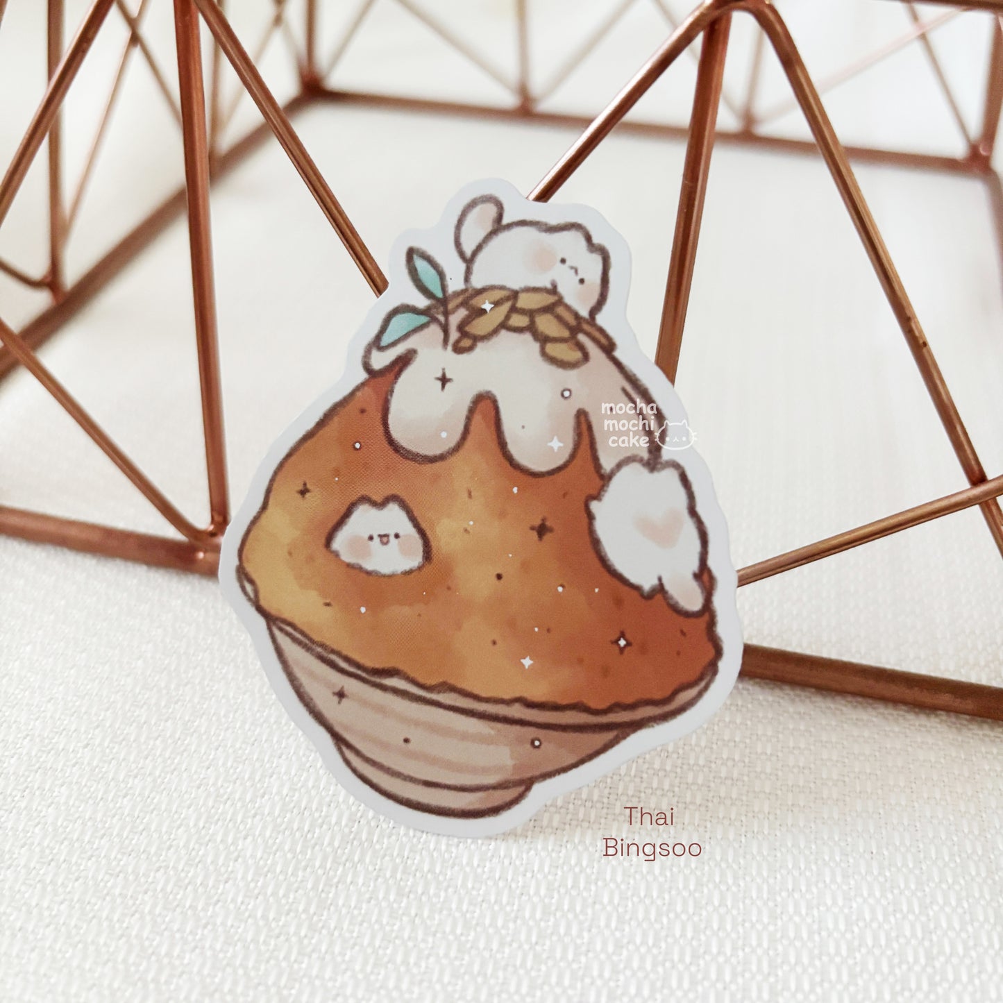 Little Cat Desserts Vinyl Stickers