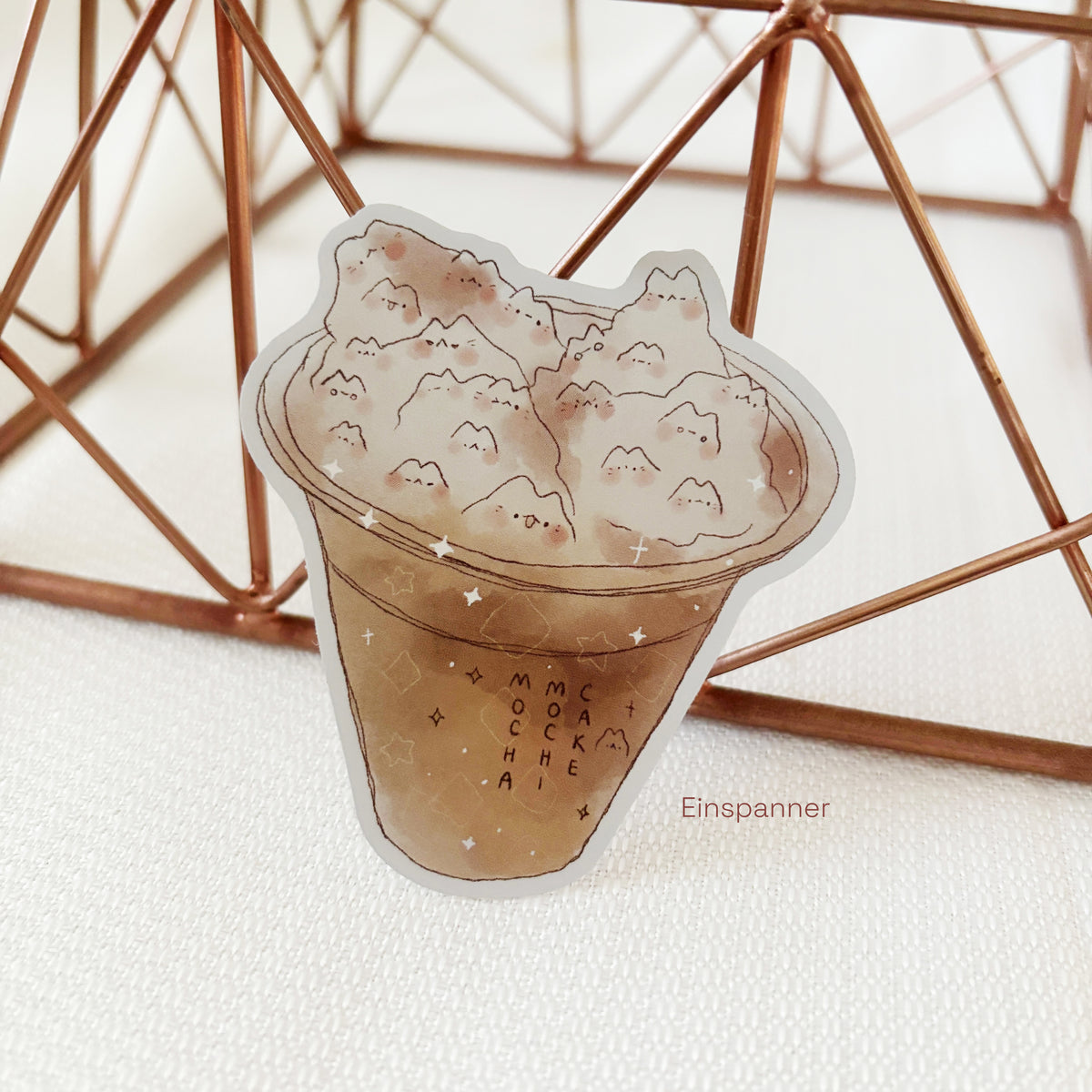 Cat Mountain Desserts Vinyl Stickers