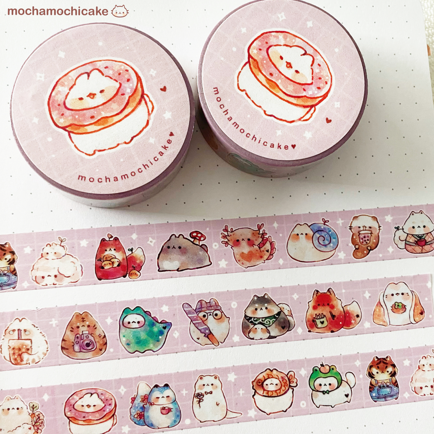 Chonky Animals 2 Washi Tape