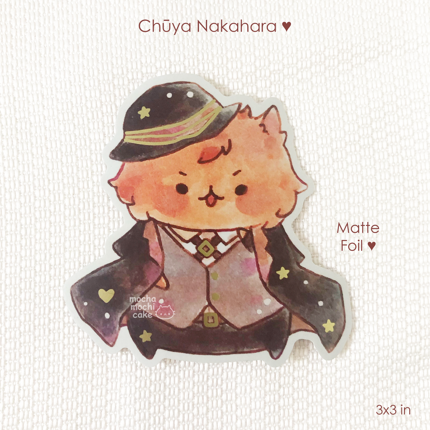 Kitty Bungo Stray Dogs Vinyl Stickers