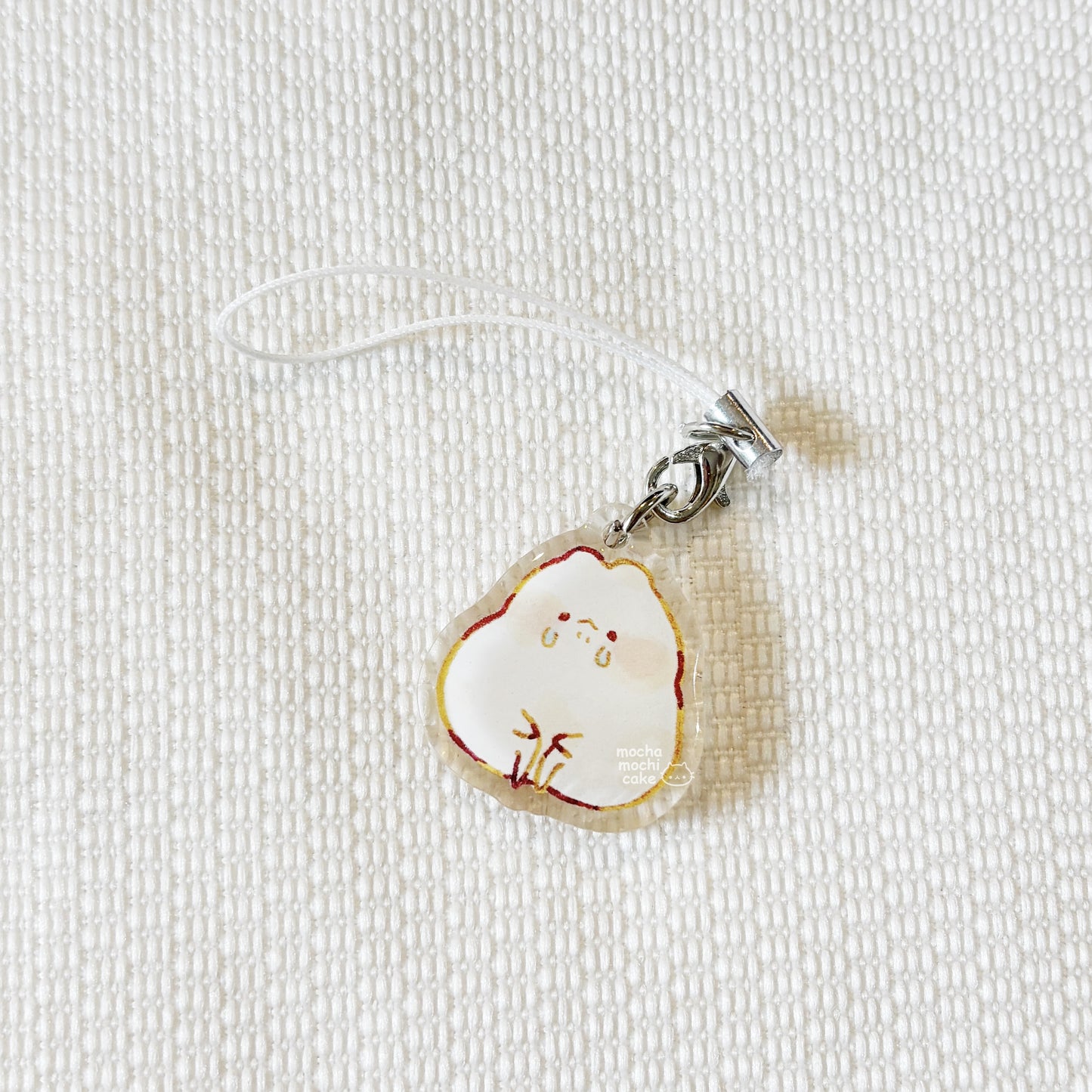 Crying Kitty Phone Charm