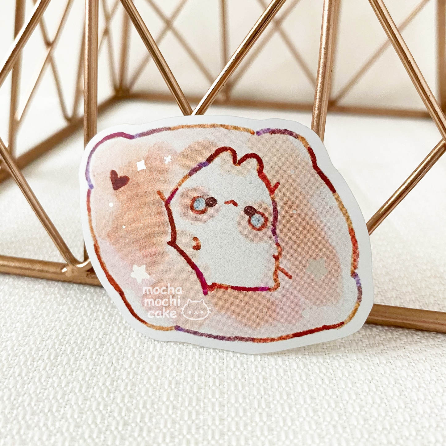 Crying Stressed Bunny Life Vinyl Stickers
