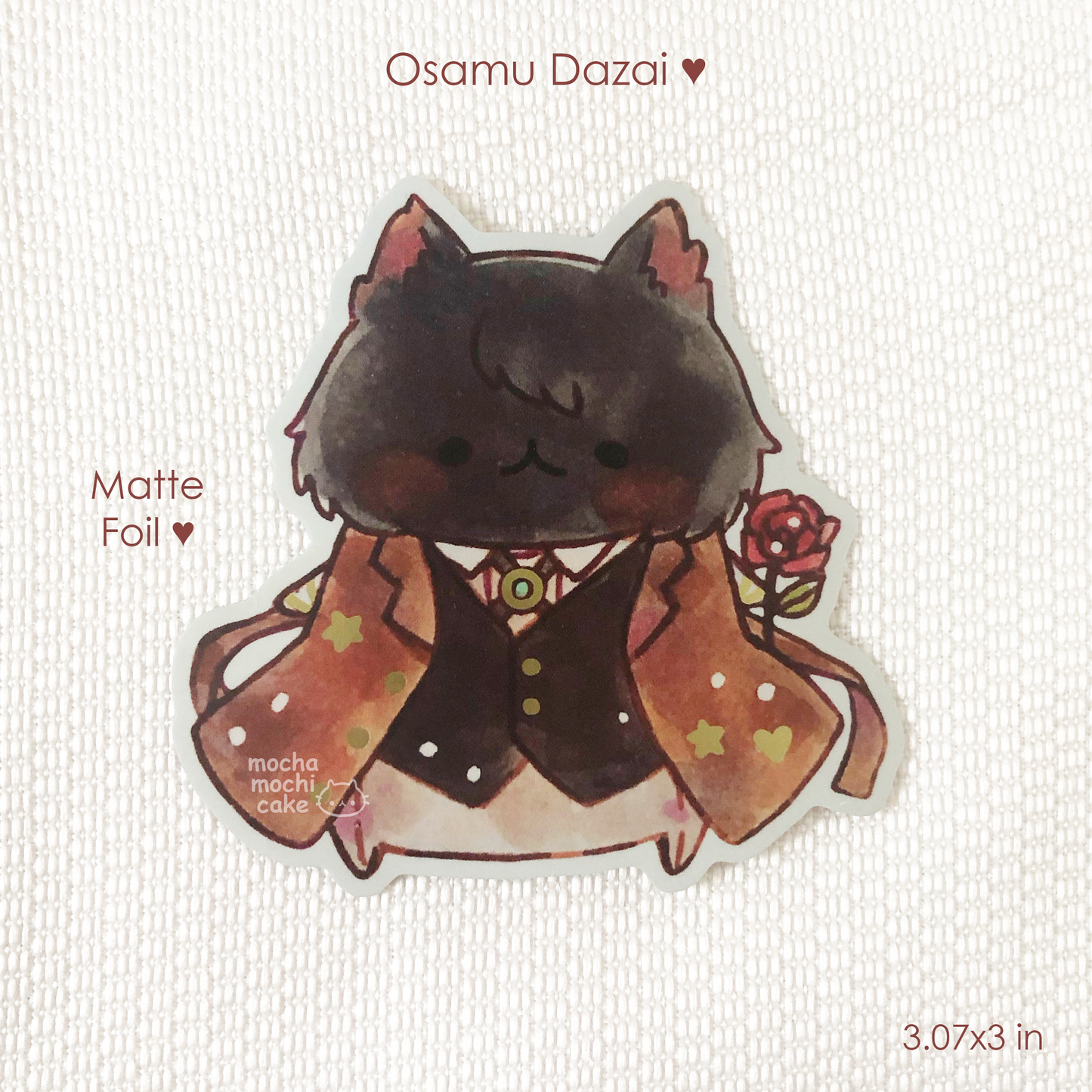 Kitty Bungo Stray Dogs Vinyl Stickers