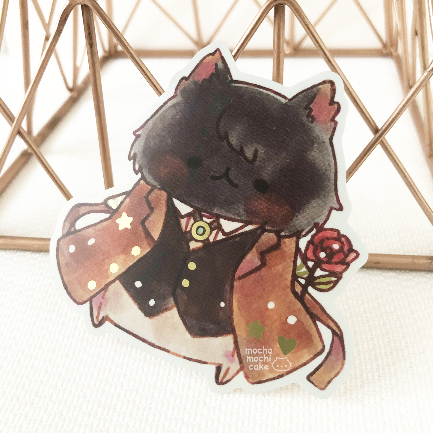 Kitty Bungo Stray Dogs Vinyl Stickers