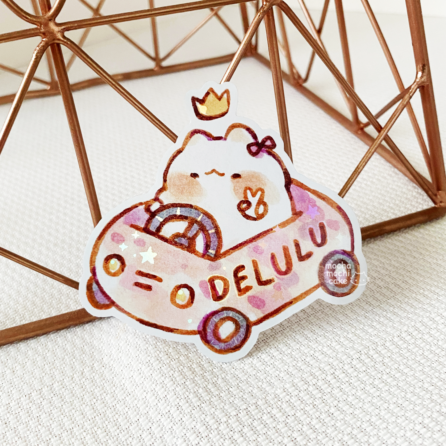 Delulu Vinyl Sticker