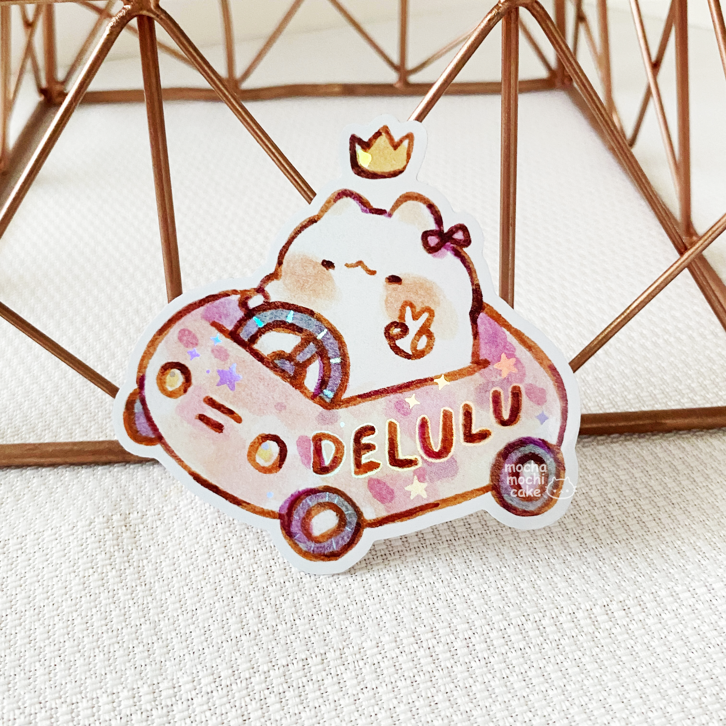 Delulu Vinyl Sticker