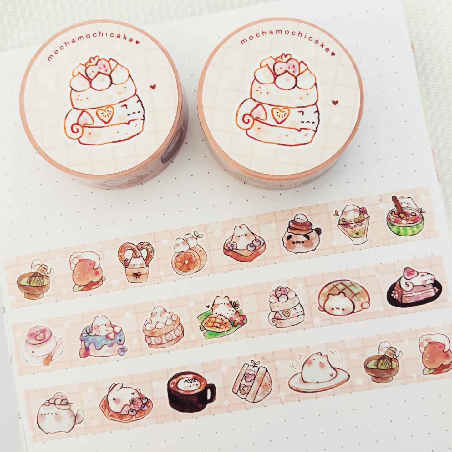 Little Desserts 3 Washi Tape