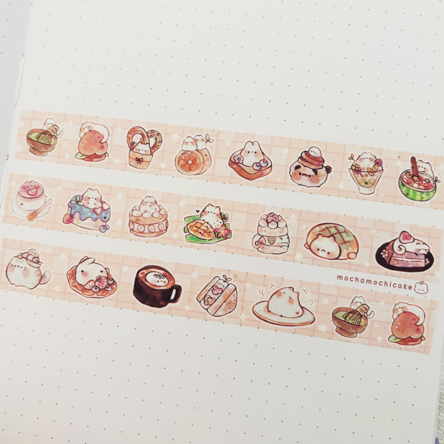 Little Desserts 3 Washi Tape