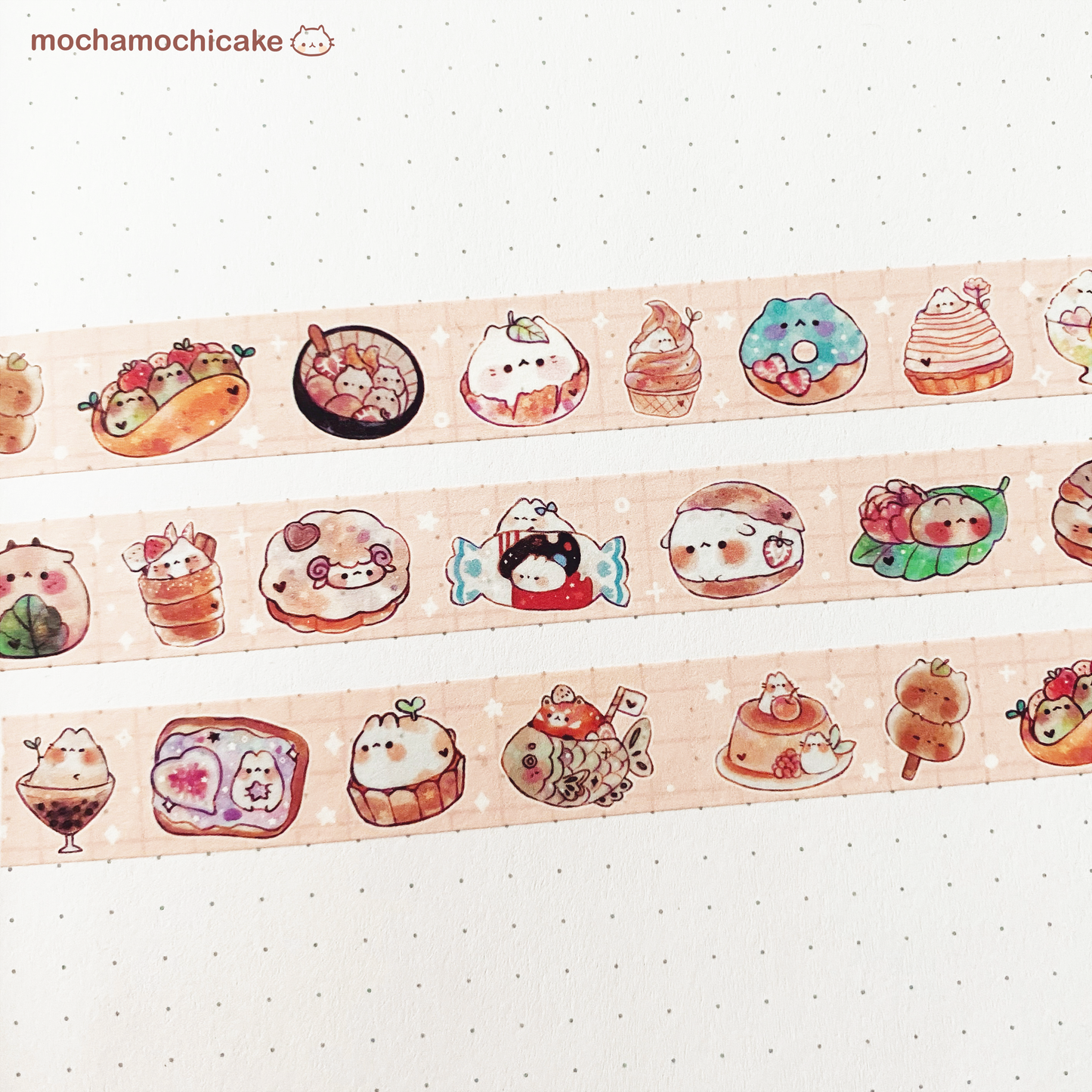 Little Desserts 2 Washi Tape