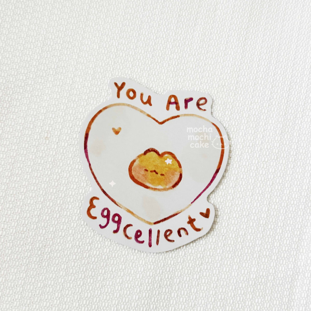 You Are Eggcellent Vinyl Sticker