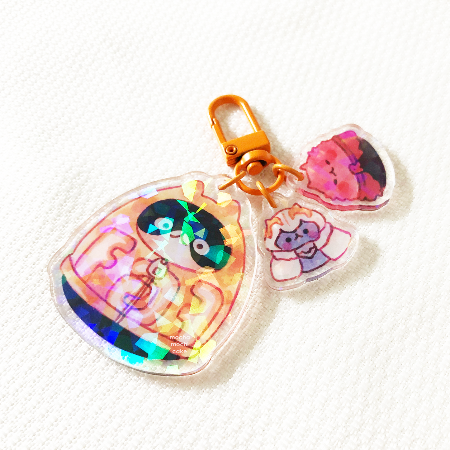 BNHA Kitty Fat Gum Acrylic Keychain | My Hero Academia