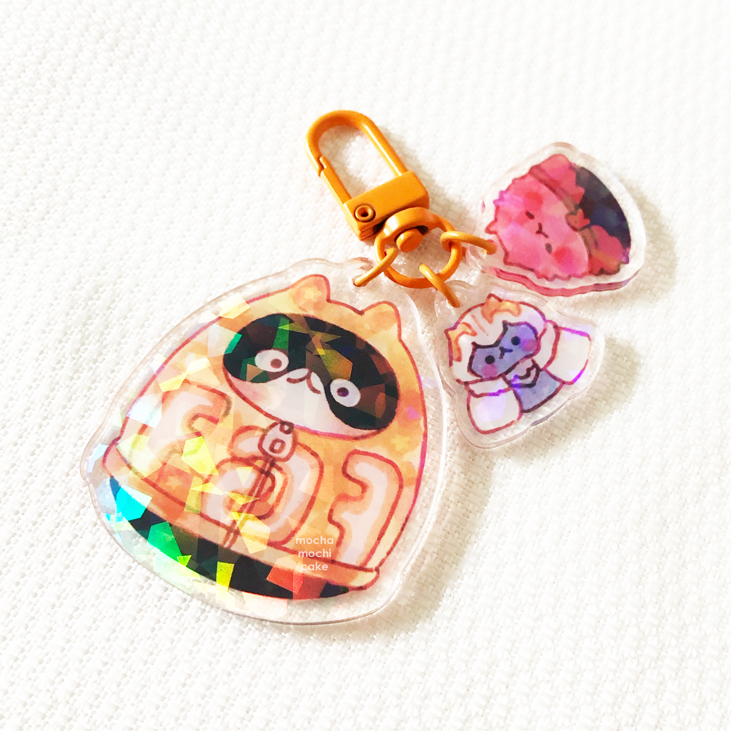 BNHA Kitty Fat Gum Acrylic Keychain | My Hero Academia