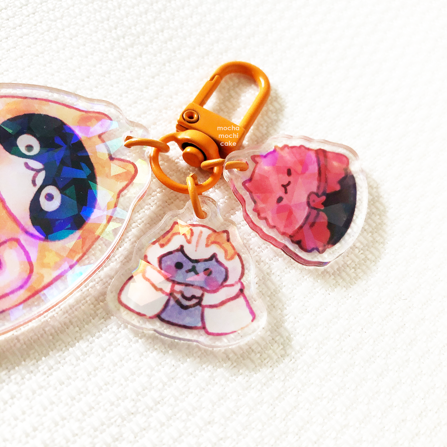 BNHA Kitty Fat Gum Acrylic Keychain | My Hero Academia