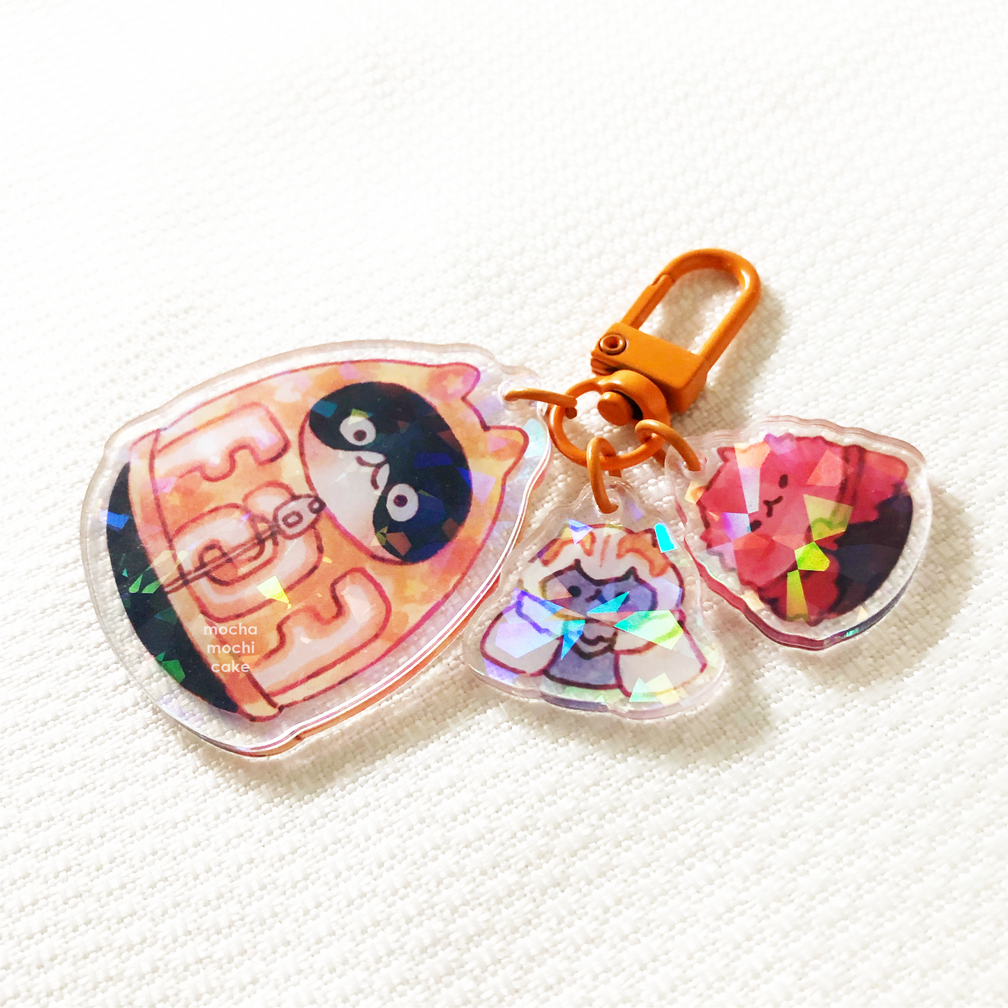 BNHA Kitty Fat Gum Acrylic Keychain | My Hero Academia
