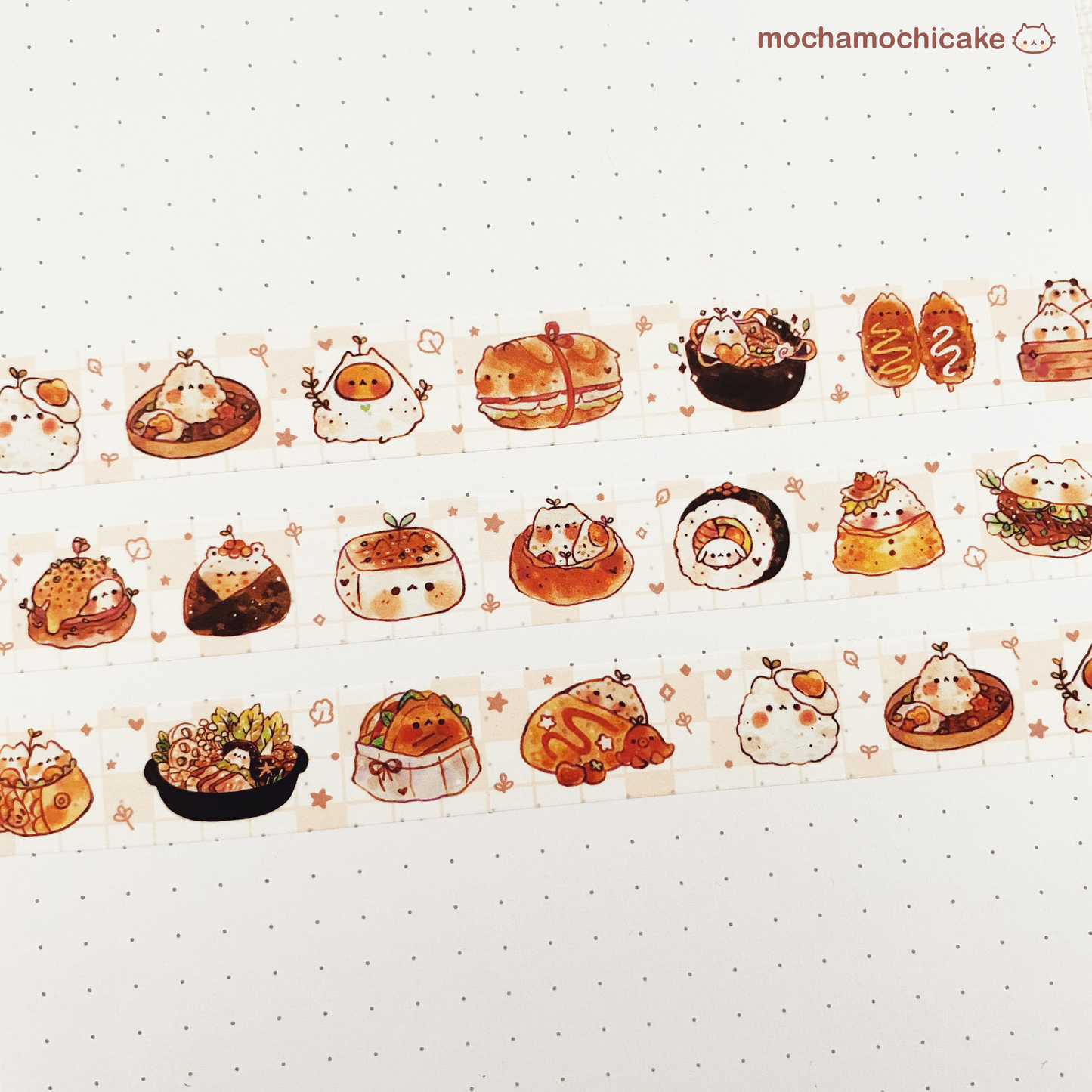 Animal Foodies 2 Washi Tape