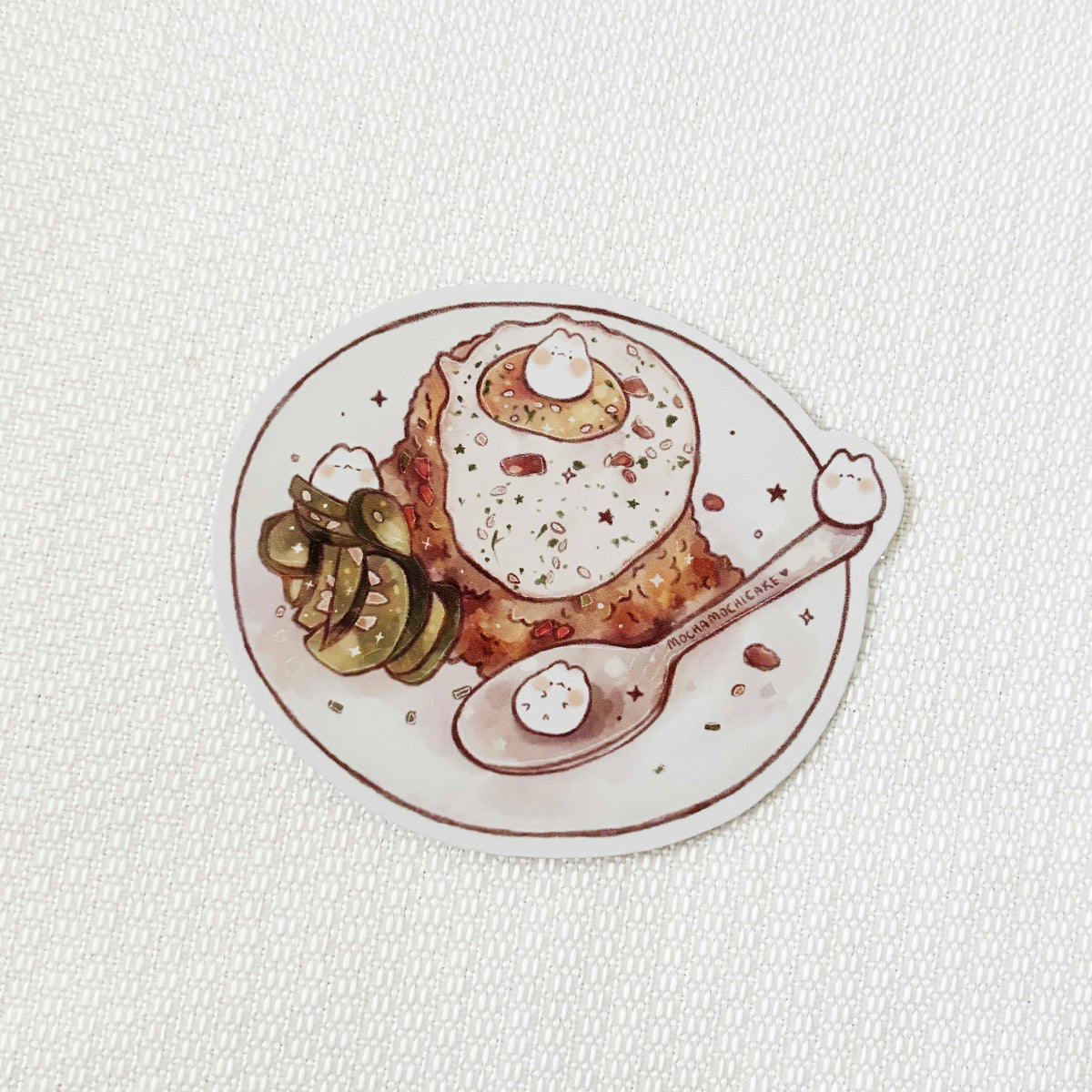 Kimchi Fried Rice Vinyl Sticker
