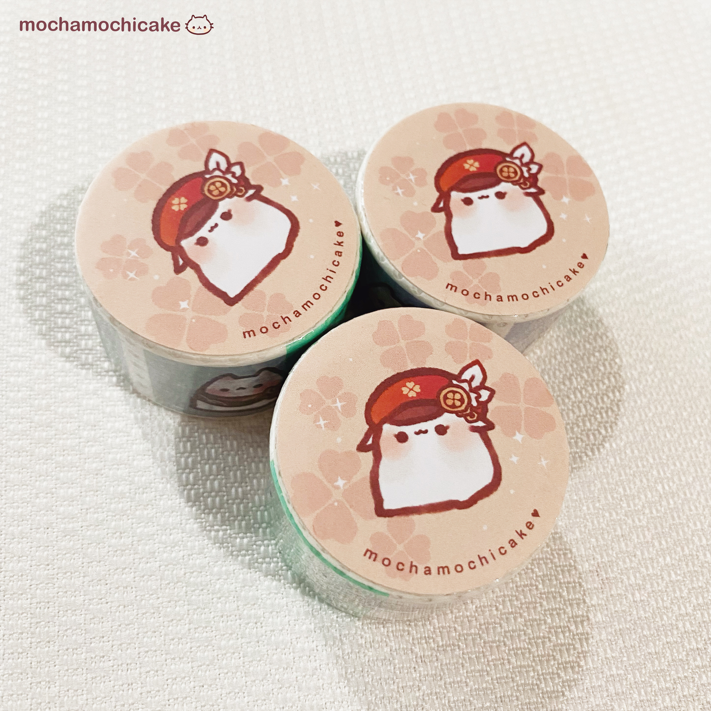 Mochi Genshin Impact Kitty Stamp Washi Tape