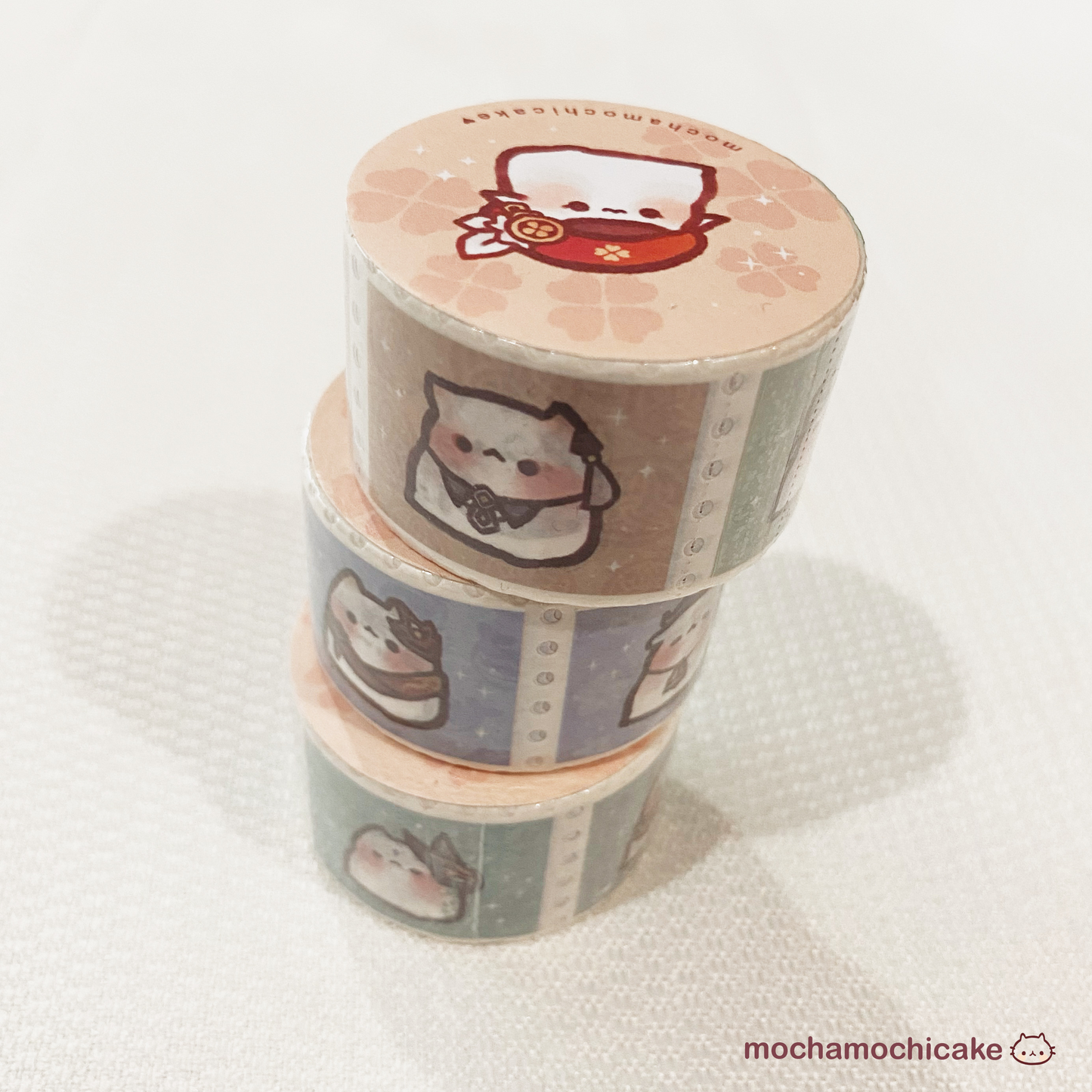 Mochi Genshin Impact Kitty Stamp Washi Tape